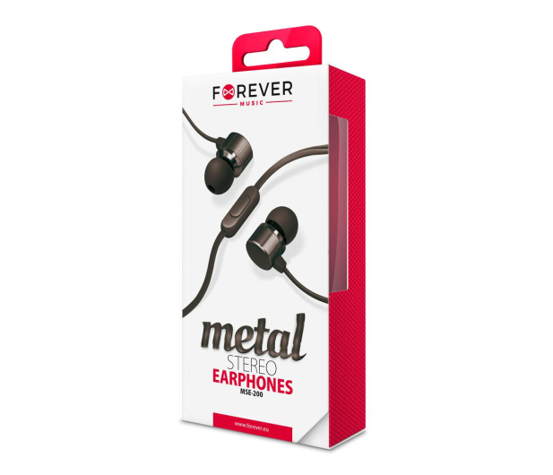 Forever SŁUCHAWKI DOUSZNE TWS FOREVER MSE-200 Czarne # - 1439097 - zdjęcie 3